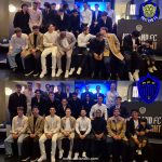 Auckland FC Players Group photos at the Auckland FC End of Season Awards Night 2025 - Orcland FC