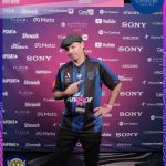 Orcland FC was at NZCreatorCon 2025 - Of course I had to have an official photo wearing the Auckland FC shirt
