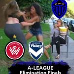Western Sydney Wanderers vs. Melbourne Victory - A-League Elimination Finals Meme with Auckland FC watching on