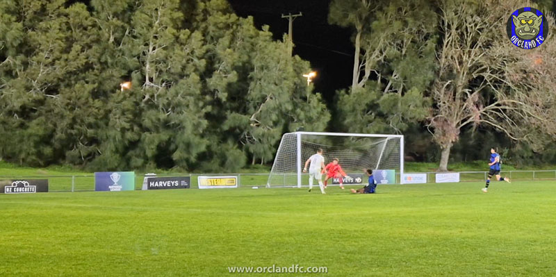 Aston Burns Goal - Auckland FC Reserves vs. Fencibles United AFC