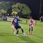 Everton O'Leary with the ball - Birkenhead United AFC vs. Auckland FC Reserves match for the NZ Northern League