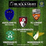 Black Knight Football Club Teams - Auckland FC, AFC Bournemouth, FC Lorient, Hibernian FC, Moreirense FC