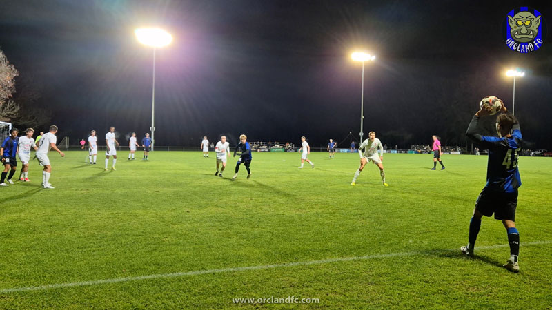 Matthew D'Hotman Throw In Auckland FC Reserves vs. Fencibles United AFC
