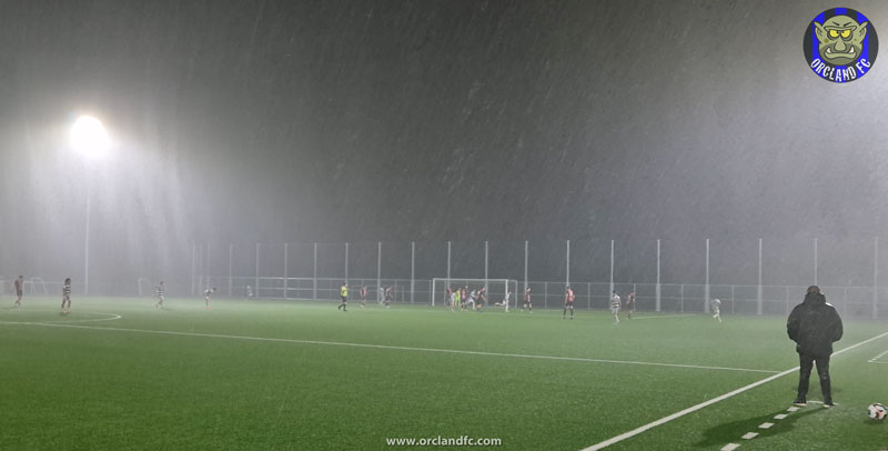 Playing football in Torrential Rain - Fencibles United AFC vs. Western Springs AFC - Chatham Cup 2025