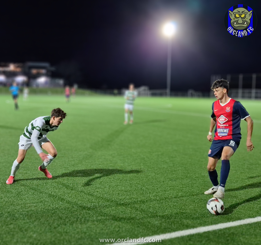 Brady O'Neill Fencibles United vs Ryan Ellis Western Springs AFC - Dettol Northern League 2025 - Orcland FC