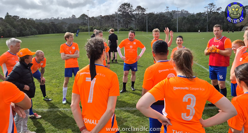 Team Orange Players - Battle of the Boots 2025 - MS Auckland | Orcland FC
