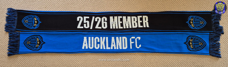 Auckland FC Scarves for Members 2025 / 2026 | Orcland FC