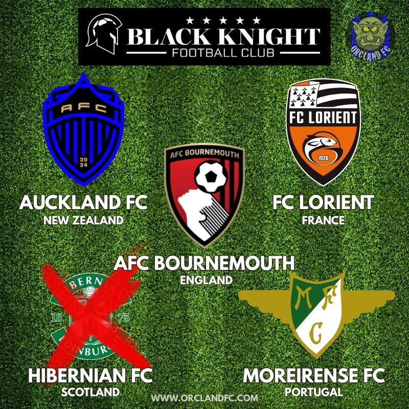 Hibernian FC no longer part of Black Knight Football Club