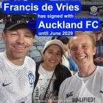 Francis de Vries has signed with Auckland FC until June 2029 | Orcland FC covering the A-League