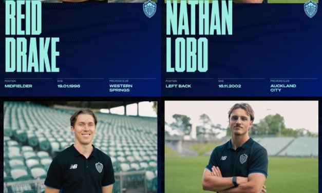 Reid Drake, Nathan Lobo, James Bayliss, Ronan Wynne to Auckland FC