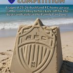 Auckland FC Sandcastle Competition 2026 - A signed 25/26 Auckland FC home jersey will be won today before kick-off for the best sandcastle at the Family Fan Zone. - Orcland FC