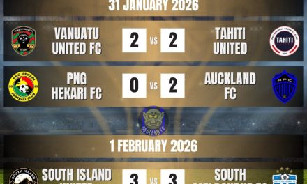 OFC Pro League 2026 – Round 2 Fixtures & Results