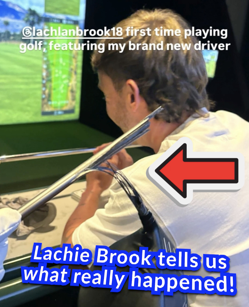 Callan Elliot posted a story on Instagram showing the result of Lachie Brook using his BRAND NEW Driver (golf club) ... it came to an tragic end. You will hear in Lachie's own words about what really happened that day!