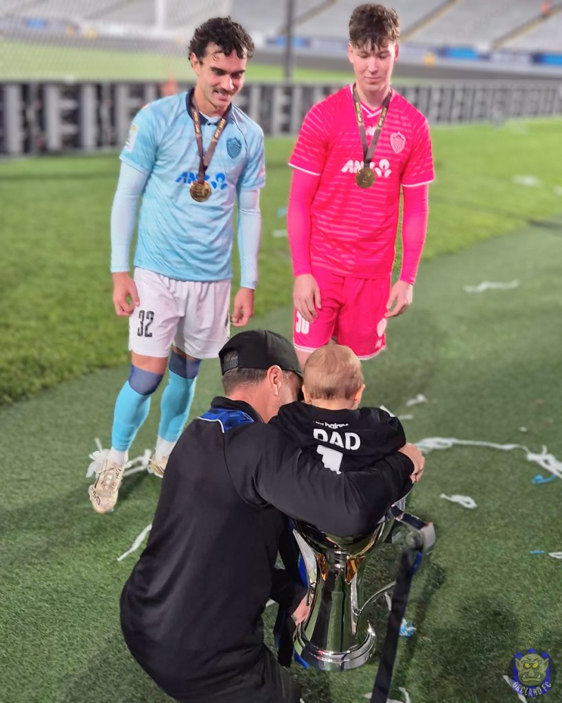 A baby can fit inside the OFC Pro League Trophy - Orcland FC