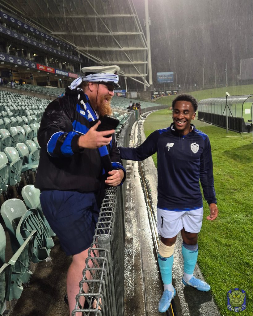 Big Red from The Port with Jonathan Robinson from Auckland FC - OFC Pro League 2026 - Orcland FC