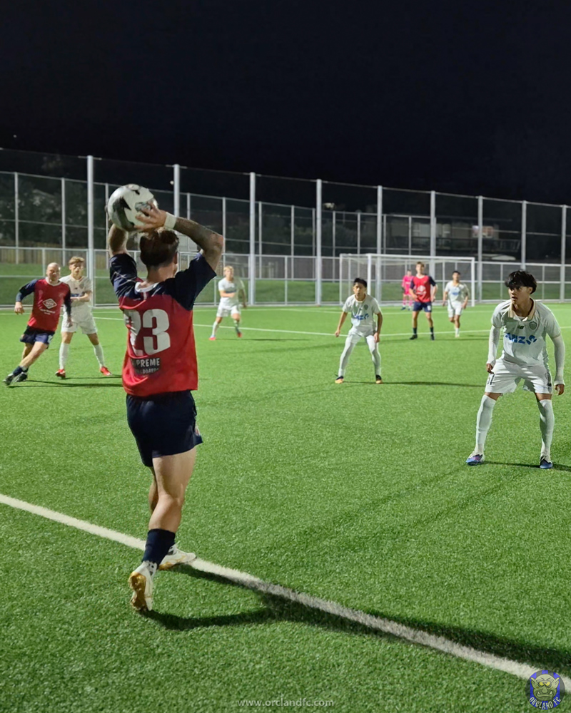 Dylan Morris Throw In - Fencibles United AFC vs Auckland FC Reserves 2026