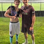 Liam Gillion Auckland FC with brother Fergus Gillion Bula FC - OFC Pro League 2026 - Orcland FC