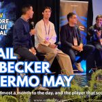 Oli Sail, Nick Becker and Guillermo May were interviewed by TV Presenter Chris Chang moments before the A-League Grand Final between Auckland FC and Sydney FC 2026.