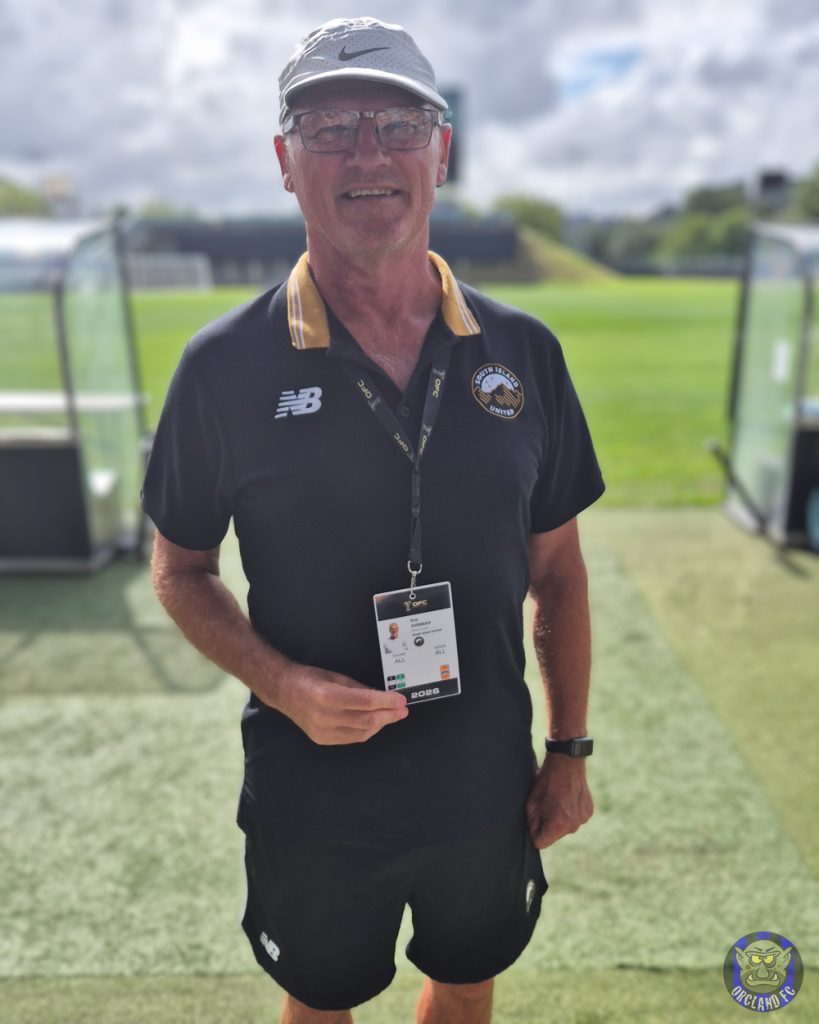 Rob Sherman - Head Coach of South Island United - OFC Pro League 2026