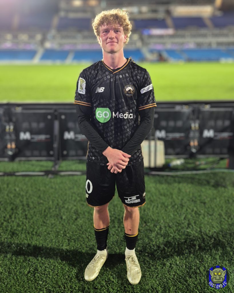 Ry McLeod - South Island United OFC Pro League 2026 - Orcland FC