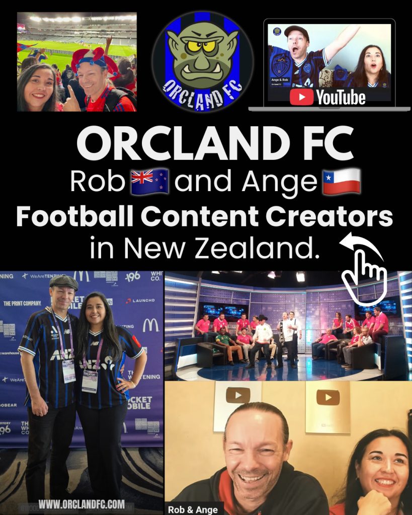 Orcland FC - Football Content Creators in New Zealand - Rob and Ange