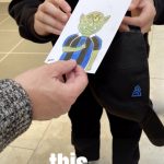 We were given a cool drawing of El Orco - Orcland Football